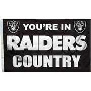Oakland Raiders 3' x 5' Country Flag