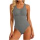 thumbnail image 1 of Casual Primavera Tops para las Mujeres Color Sólido Encaje sin Espalda Bikini Beach Traje de Baño con Poliéster Suave, Transpirable Bikini Casual Top para el Verano, 1 of 6
