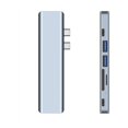 thumbnail image 1 of Hub adaptador 7 en 1 tipo C para MacBook Pro con HDMI 4K y 100 W, 1 of 5