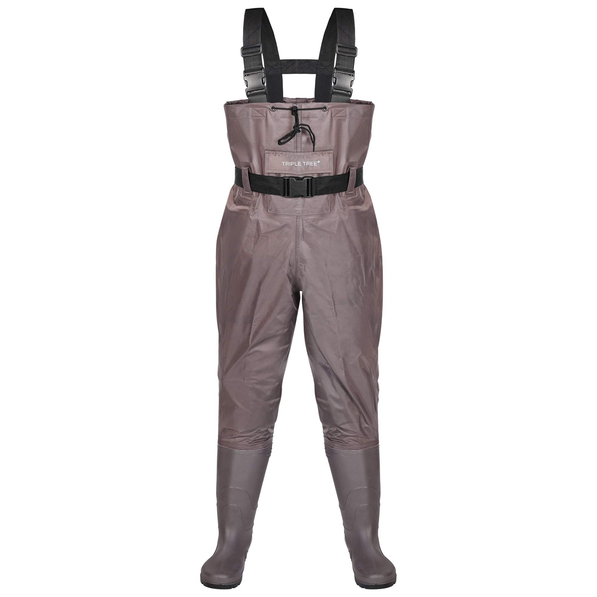 NYLON CHEST WADERS SIZES 7 8 9 10 11 0R 12 BISON PVC 
