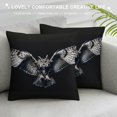 thumbnail image 3 of Orinice Owl Wings Graphic Decorative Cushion Throw Pillow Cover for Home Couch Living Room 20x20in, 3 of 5