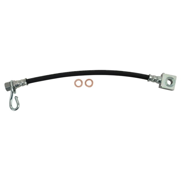 TRQ Rear Right Brake Hose BLA62043 Fits Select 2008-2014 Ford E-150 , 2008-2014 Ford E-250 , 2008-2021 Ford E-350 Super Duty , 2015-2016 Ford E-450 Super Duty