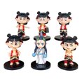 thumbnail image 2 of Kawaii Nezha Ao Bing Figurine Lindo Escritorio Muñeca Juguete 6pcs Nezha2 Liviano para El Regalo La Oficina en Casa, 2 of 8