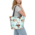 thumbnail image 2 of Disketp Cute Pug Dogs for Women’s Casual Shoulder Tote Bag Cross-body Handbags for Shopping, Travel and Daily Use, 2 of 6
