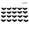 thumbnail image 1 of 20PCS Halloween Realistic Plastic Bat Simulation Bat Tricky Toy Decorate, 1 of 4