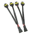 thumbnail image 4 of H11 H8 H9 Extension Wiring Harness, Anti Aging 2 Way Headlight Splitter Wire  For Truck, 4 of 8