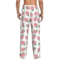 thumbnail image 3 of Xecao Strawberry Men's Straight Lounge Pajama Pants: The Ultimate in Comfortable Sleepwear, 3 of 9