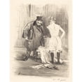 thumbnail image 3 of Jean-Louis Forain 15x18 Black Modern Framed Museum Art Print Titled - A Seizure (C. 1891), 3 of 5