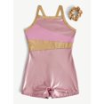 thumbnail image 5 of Justice Girls' Colorblock Biketard, Sizes XS-XL, 5 of 5