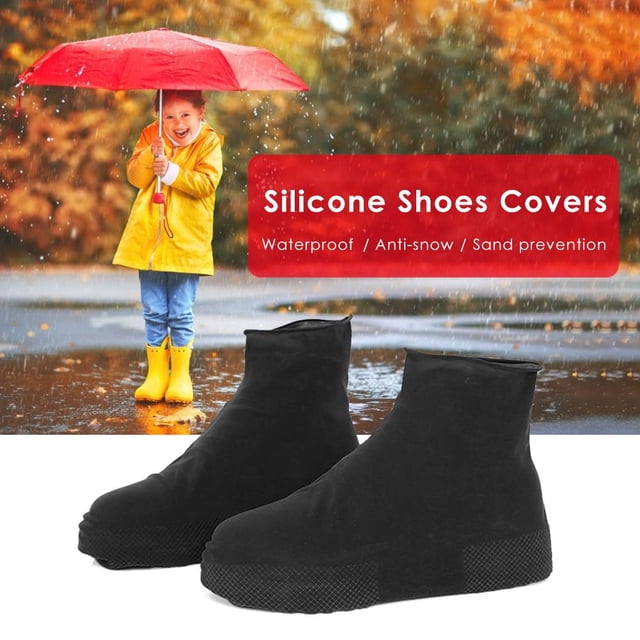 Bolsa impermeable para zapatos 2 uds cubierta de zapatos de silicona botas de lluvia envoltura sobrezapatos para pesca al aire libre senderismo Barbie Nuevos Originales