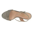 thumbnail image 4 of Cole Haan Womens Josie Glitter Block Heel Ankle Strap  Dress Sandals Shoes, 4 of 5