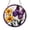 Acrylic 3.5 Inch, variant on Decorative Winged Insect Stained Glass Style Window Hanging, Fantasy Butterfly Art Suncatcher With Colorful Flowers, Aesthetic Nature Room Ornament, Unique Indoor Decor Present For Artwork Lovers