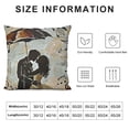 thumbnail image 5 of BANET Throw Pillow Cushion Cover, on Street Violin Themed Graphic Design, Decorative Square Accent Pillow Case 22x22in, 5 of 5