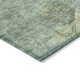 thumbnail image 3 of Addison Rugs Chantille Indoor/Outdoor Transitional Floral Seafoam Machine Washable Runner Rug, 2'3" x 7'6", 3 of 8