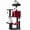 Black, variant on Simenmax 44" Black Cat Tree Tower, Multi-Level Cat Climbing Tower with Hammock & Condo for Indoor Cats