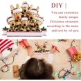 thumbnail image 2 of 2022 Christmas Ornament, Personalized Deer Christmas Tree Ornaments, DIY Christmas Trees Hanging Decorations for Gift, Popular Mini Indoor Resin Christmas Ornaments in 2022, Family 2-6, 2 of 5