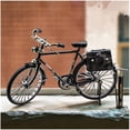thumbnail image 3 of New 51 Pcs DIY Retro Bicycle Model Ornament For Kids, Creative 1:10 Simulation Mini Bicycle Model Scale Kit With Inflator and Briefcase, Finger Bike Models Toys For Desktop Decoration Ornament, 3 of 7