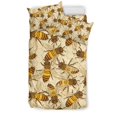 thumbnail image 1 of Juego de cama Bee05 con estampado de abejas, 1 of 5