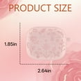 thumbnail image 2 of GJX Case Compatible with Airpods Pro 2,Liquid Silicone Protective Case for Airpods Pro 2,Fine Carving Flower Plant Pattern Case for Airpod Pro,Pink, 2 of 7