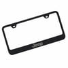 Au-TOMOTIVE GOLD Jeep Laser Etched Frame - Black