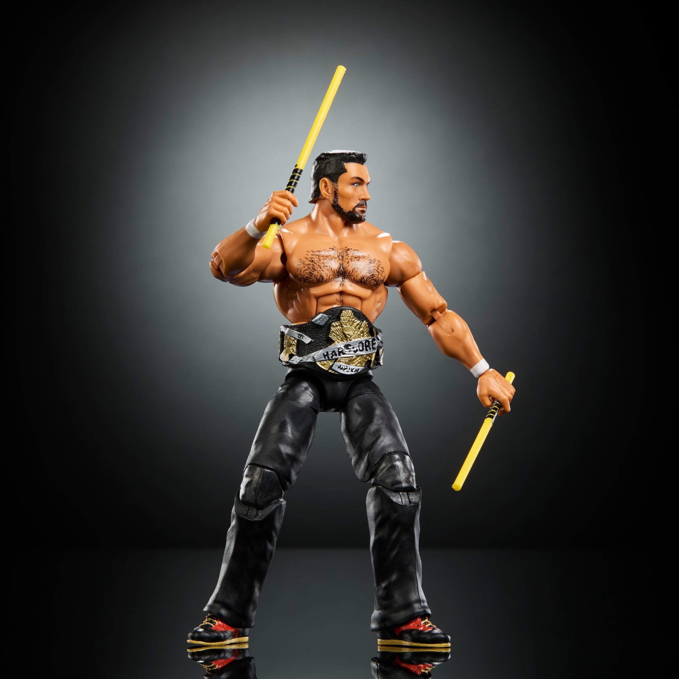 WWE Monday Night War Elite Collection Steve Blackman Action Figure & Accessories 6-inch Collectible Set