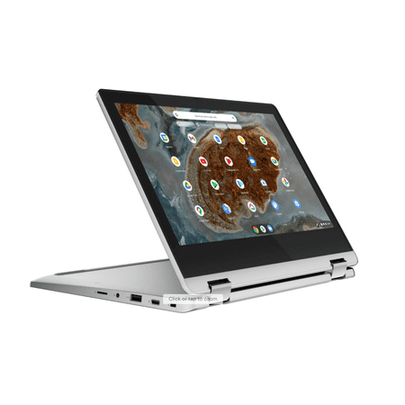 Lenovo - Flex 3 11" 2-in-1 Chrome OS Laptop - Mediatek MT8183 - 4GB Memory - 32GB eMMC - LCD-IPS-Wireless-AC- Grey