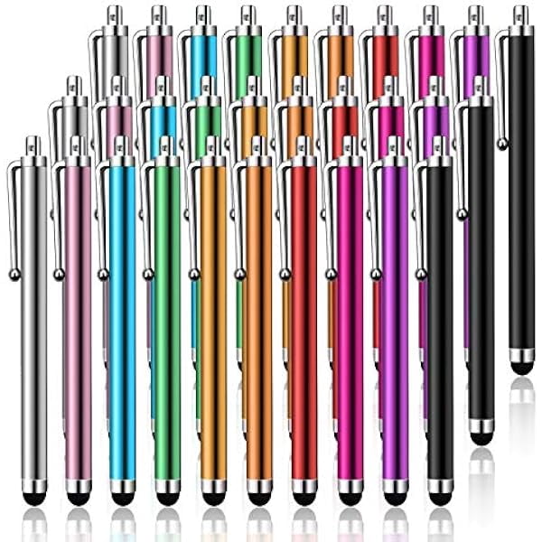LinQingQ Stylus Pen 30 Pack for Universal Touch Screen Capacitive Stylus
