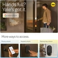 thumbnail image 2 of Yale Keyed Deadbolt Smart Lock with Google Matter, Matte Black,  YRD510-MT1-BLK, 2 of 10