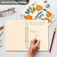 thumbnail image 4 of FORMRS 1-Subject Spiral Notebook 8" x 5" College Ruled 60 Refillable Sheet A5 Hard Cover, 2 Pack, Pumpkins Pattern, 4 of 7