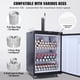 thumbnail image 4 of Dispensador de cerveza de barril de un solo grifo VEVOR Kegerator Refrigerador de barril 43 Gal, 4 of 8