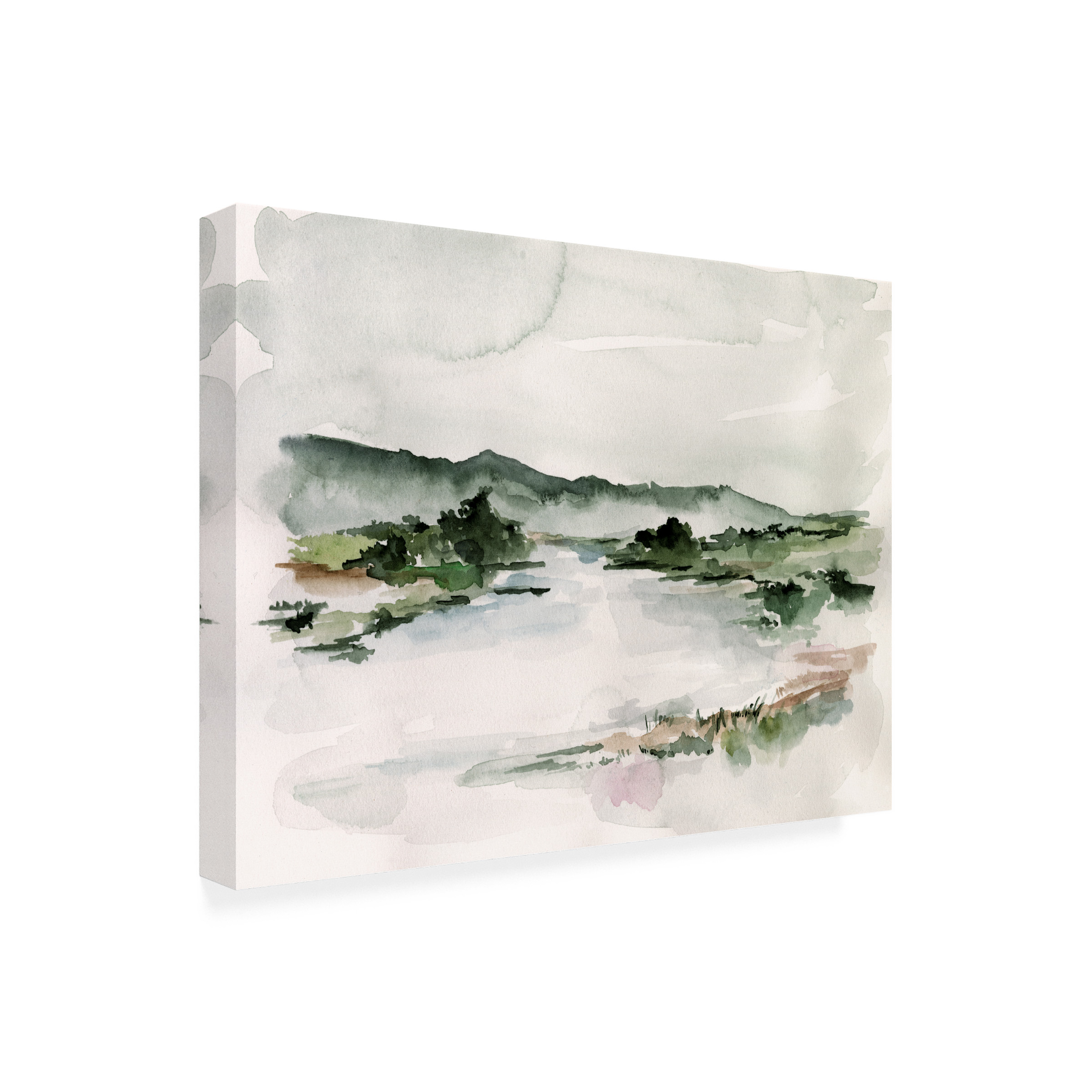 Jennifer Paxton Parker 'Lake Mist II' Canvas Art