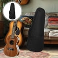 thumbnail image 1 of LITINKIMI Water Resistant Khaki Ukulele Backpack with Padded Interior and Dual Adjustable Straps, 1 of 8