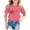 Watermelon Red, variant on Girls Birthday Shirt 1st 3rd 5th Girls B-Day Outfits Theme Short Sleeve T-Shirt Color Pink2 Size 3-4 Years