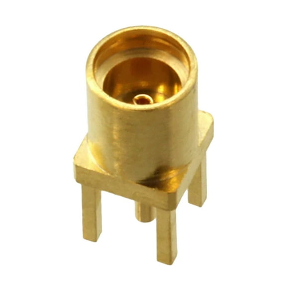 Pack of 4 73415-1471 Conn MMCX 0Hz to 6GHz 50Ohm Solder ST Thru-Hole RCP Gold, RoHS