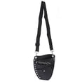 thumbnail image 1 of Shear Holster, Faux Leather Material Buckle Design Scissor Pouch Small Portable Textured Appearance  For Hairdressing Salon ANGGREK Scissor Pouch, 1 of 8