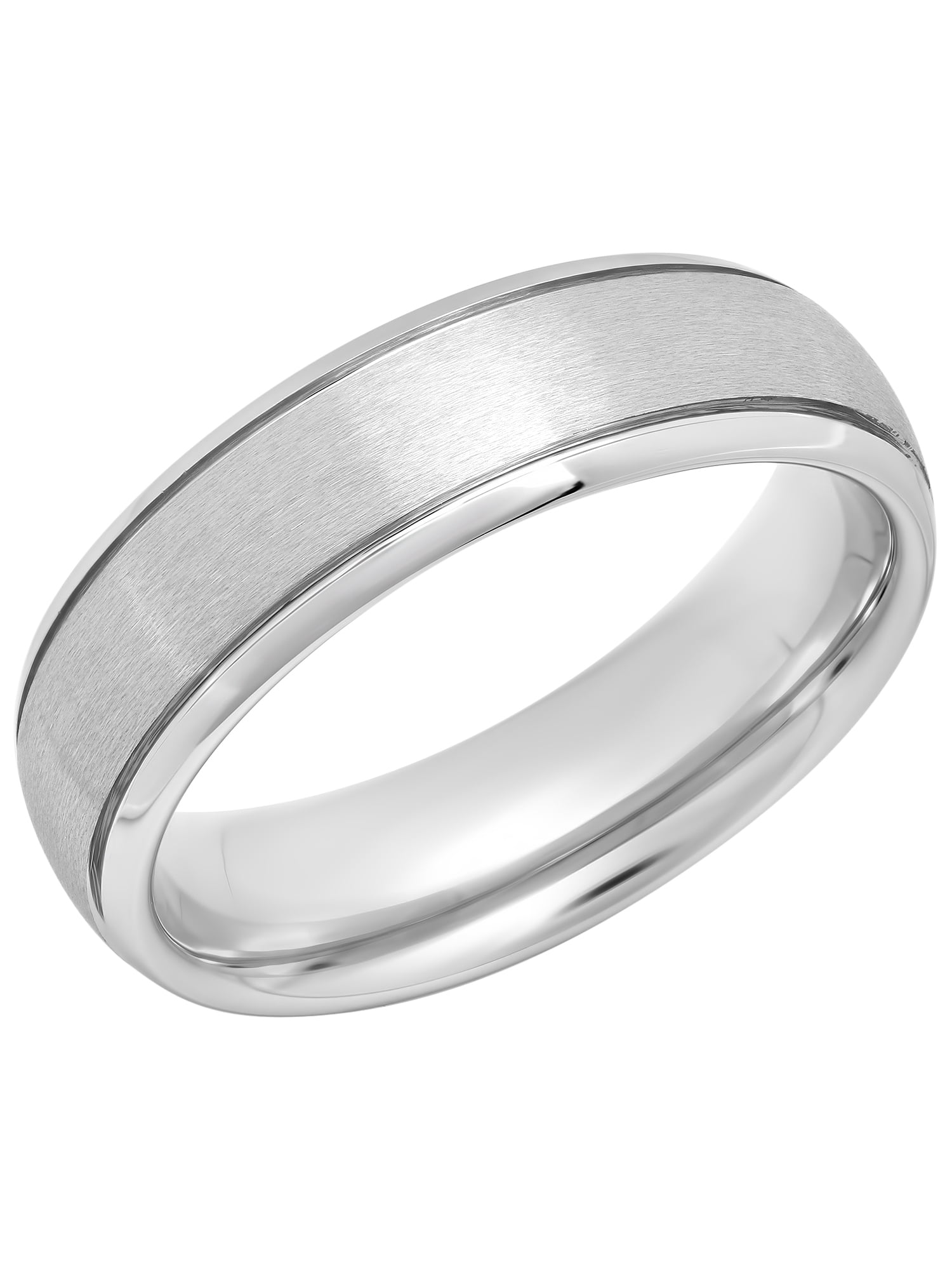 Men's Tungsten Domed Ring, 6mm