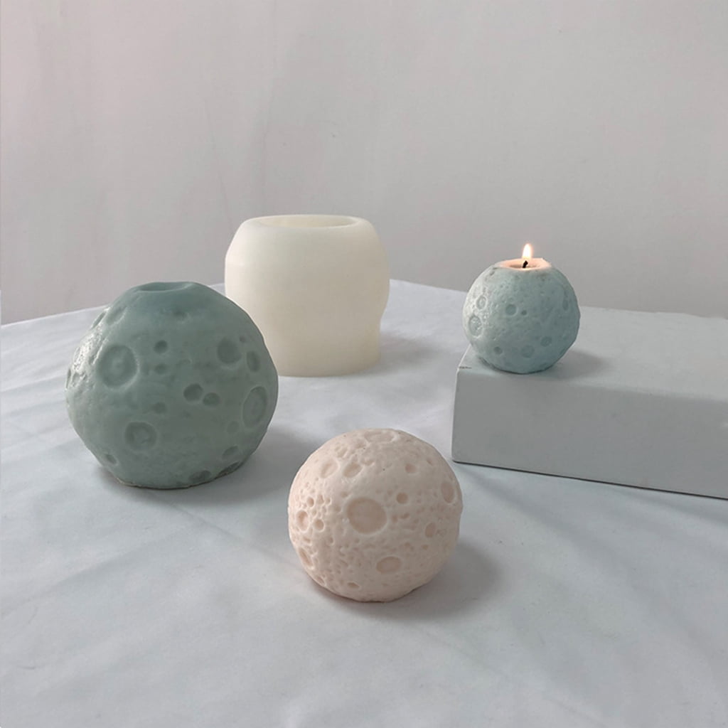 ZPAQI Silicone Crafts Moulds Reusable Casting Epoxy Molds Candle Making Cylinder Mould