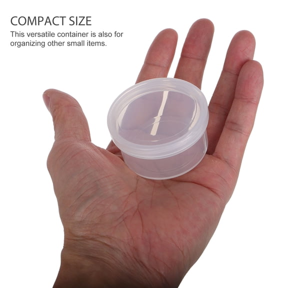 ELAYARD Transparent Plastic Bead Storage Containers, Set of for Craft and Jewelry Organization