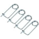 thumbnail image 1 of Uxcell 4-Pack Pin de Seguridad de Chaveta en Forma de Broche, Pines de Acero de Resorte M6x77mm, Sujetadores de Broche de Bloqueo Rápido, Clips Retenedores Pesados, 1 of 7