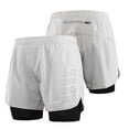 thumbnail image 1 of Lixada Men's 2-in-1 Running Shorts Quick Drying Breathable Active Training Exercise Jogging Cycling Shorts with Longer Liner, 1 of 7