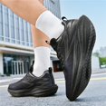 thumbnail image 5 of Bolognifi Sneakers Men's Shoes Training Running Fashion Sports Fans - ALL-BLACK_6, 5 of 7