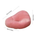 thumbnail image 2 of Chair Cushions Outdoor,Outdoor Floor Cushions,AZXY 16x15x7.87in Round Chair Cushions for Dining Chairs,Thicken Butt Stool Chair Cushion for Yoga Tatami Patio Indoor,Pink, 2 of 6