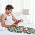 thumbnail image 5 of Bixox Men's Palm Trees and Tropical Patterned Pajama Pants with Pockets Lounge Clothes for Home, 5 of 5