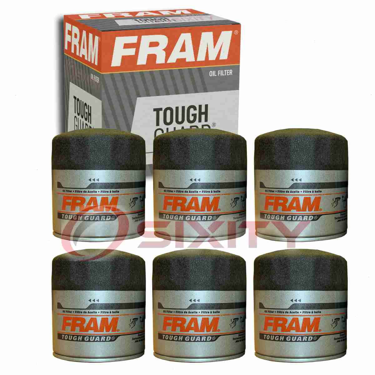 6 pc FRAM XG10575 Ultra Engine Oil Filters for B43127M CB23 FA 675