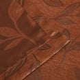 thumbnail image 4 of BNM Leaves Blackout Curtains, Set of 2, 52" x 120", Antique Copper, 4 of 7