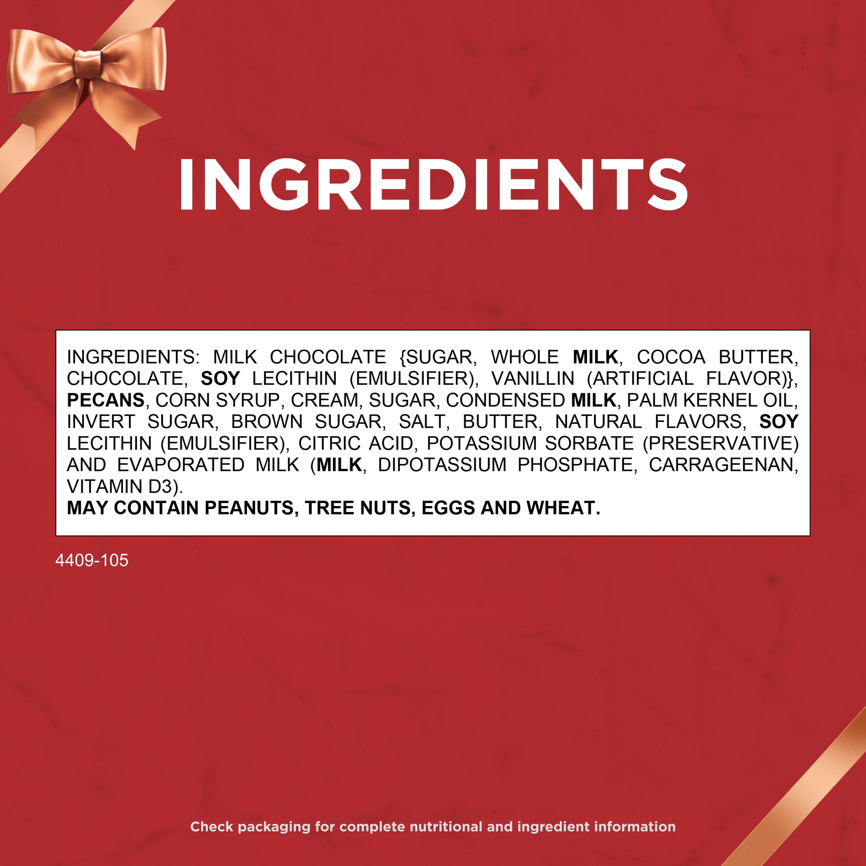 (2 pack) RUSSELL STOVER Christmas Milk Chocolate Pecan Delight Gift Box, 8.1 oz. (9 Pieces)