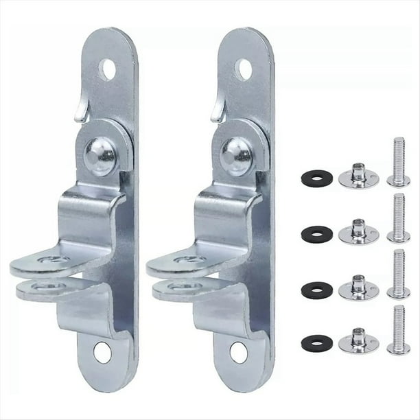 2 Piezas de Cerrojo para Puerta de Remolque de Carga, Manija de Bloqueo, Transportador de Coche Cerrado para Candado de Rampa, Cerrojo para Puerta de Remolque de Carga