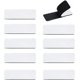 thumbnail image 1 of Cinta adhesiva de agarre, (10*3cm, 10 pares) Adhesivo negro de doble cara, Tira adhesiva de velcro, Rayado de nailon de doble cara, Rayado autoadhesivo, Pared, Piso, Cama, Metal, Plástico, etc., 1 of 5