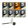 thumbnail image 5 of 5 Inch Car Led Work Lights Angel Eyes Square Spotlights Front Bumper Mesh Fog Lights Suitable For W, 5 of 5