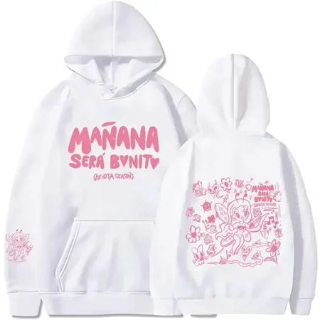 Fashion Songstress Karol G Hoodie Manana Sera Bonito Print Bichota Plus Size Sweatshirt Y2k Men's and Women's Hoodies